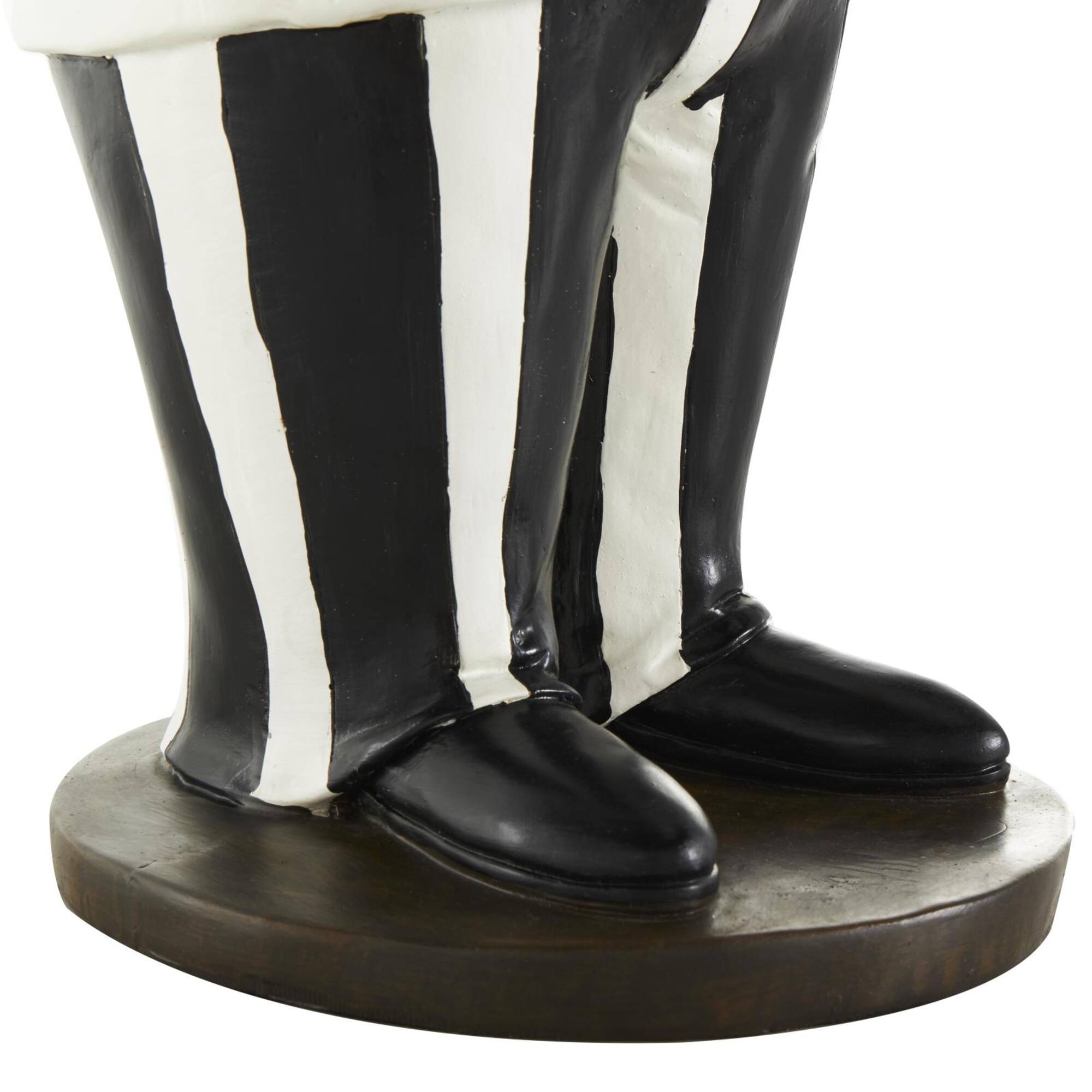 16" Chef Sculpture with Wine Holder Slots